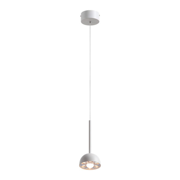 |LÁMPARA LED SUSPENDIDA ZAVI II 9W, 100-277V, 500LM, 3000K BCO