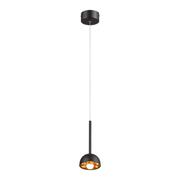 LAMP-COLG. ZAV II I 9W, 100-277V, 500LM, 3000K NGRO/DRO
