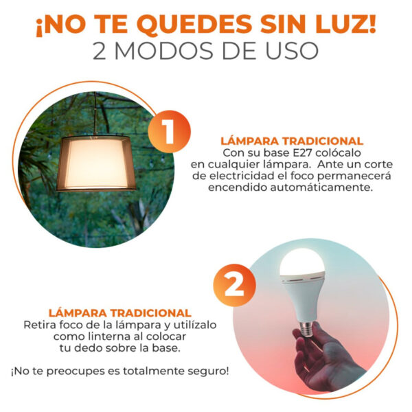 7501668560996LAMPARA LED A19 9W100-240V 6500KE27 - Imagen 4