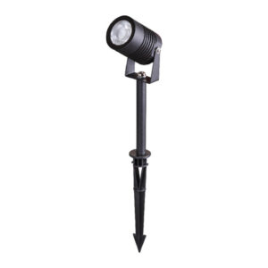 ESTACA LIESMA 9W, 100-240V, 775LM, 3000K NGRO