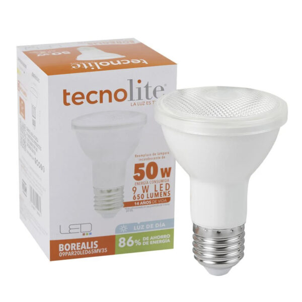 REFLECTOR LED 9W 100-240V 6500K EXTERIOR - Imagen 3