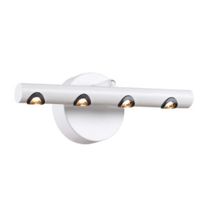 |LAMP.DE PARED LED ZUBENE I 9W, 100-277V, 340LM, 3000K BCO