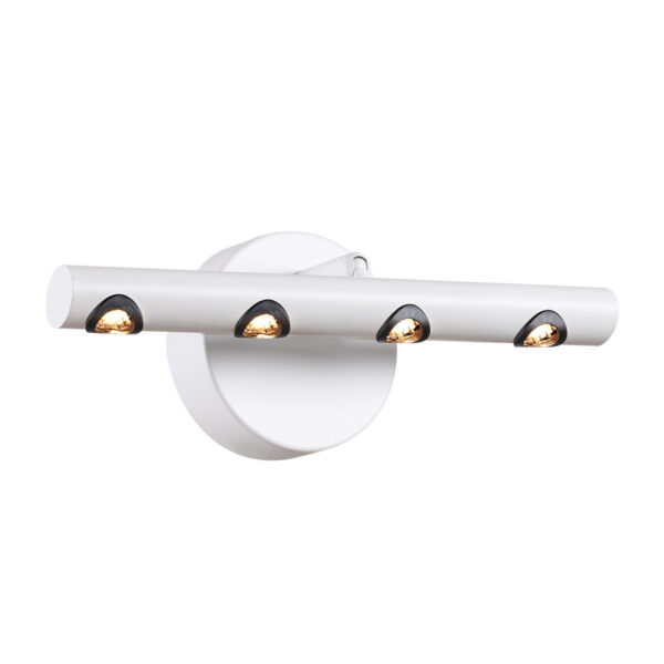 |LAMP.DE PARED LED ZUBENE I 9W, 100-277V, 340LM, 3000K BCO