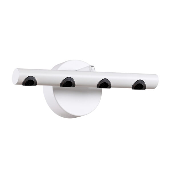 |LAMP.DE PARED LED ZUBENE I 9W, 100-277V, 340LM, 3000K BCO - Imagen 2