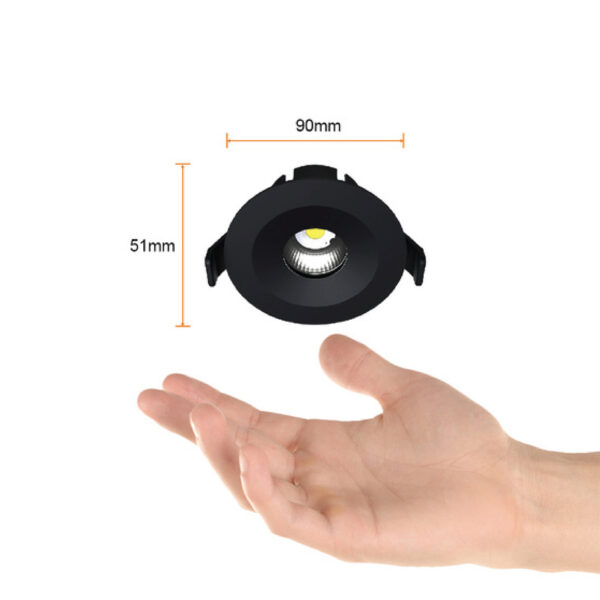 INT LED EMP 9W 100-277V 720LM 3000K N - Imagen 4