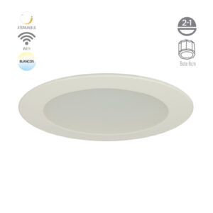 EMPOTRADO LED 9W 100 -240 V BLANCO