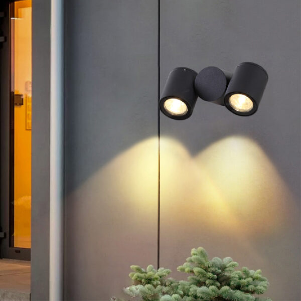 |LUMINARIO EXTERIOR LEBRELES I 100W máx, NGRO - Imagen 4