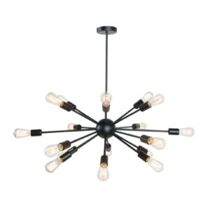 LAMPARASUSPENDIDA 153W 100 V-240 V NEGRA