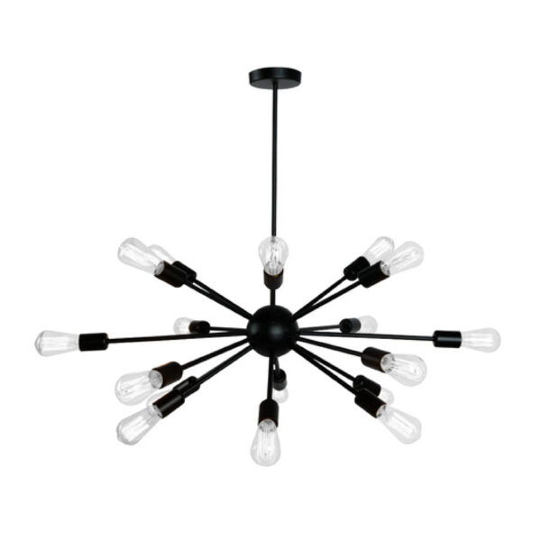 LAMPARASUSPENDIDA 153W 100 V-240 V NEGRA - Imagen 2