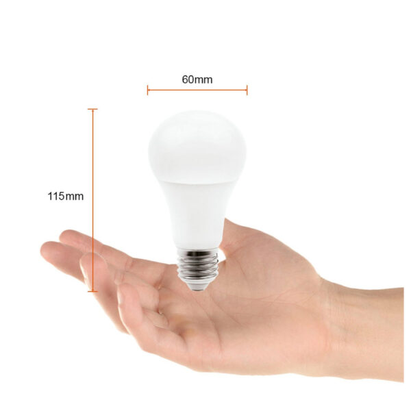 LAMP LED A19 10W 6500K E27 800LM - Imagen 4
