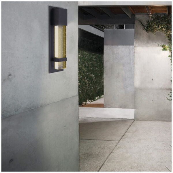 LUMINARIO DE EXTERIOR 10W 127 V ~ NEGRO - Imagen 3