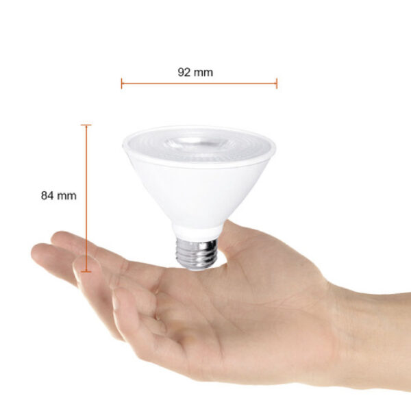 |LAMPARA LED PAR 10W 6500K E27 800LM - Imagen 4