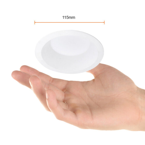 LUMINARIA LED 10W 127V 2700K-4000K - 65000K ATENUABLE - Imagen 4
