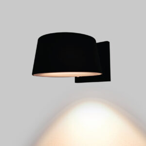 LAMP-MURO. EXTERIOR, VEGG 10W, 100-240, 700LM, IP54 NGRO