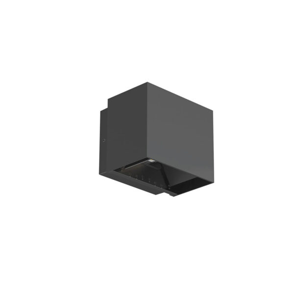 LAMP-MURO. EXTERIOR, PIRQA10W, 100-240V, 800LM, 30K, IP65 NGRO - Imagen 2