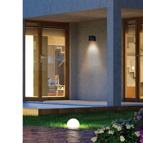 LUMINARIO EXTERIOR KEENYA I 10W, 100-240V, 700LM, 3000K NGRO - Imagen 4