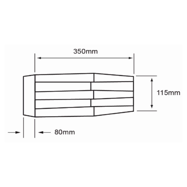 |Interior Arbotantes LED 10W100-240V3000K - Imagen 2
