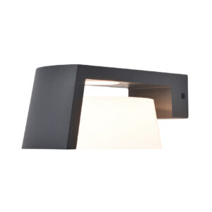 LAMP-MURO. EXTERIOR WAND 11W, 127V, 950LM, 58MM, IP44 GRIS OSC.