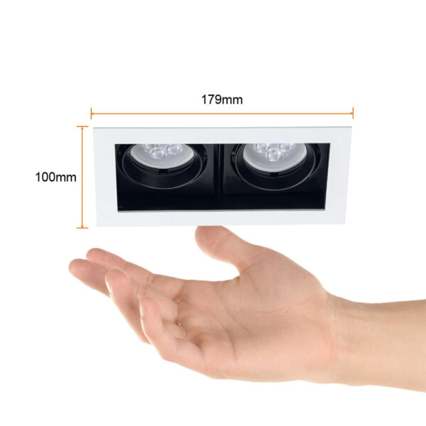EMPOTRADO 120W 100-240V BLANCO - Imagen 4