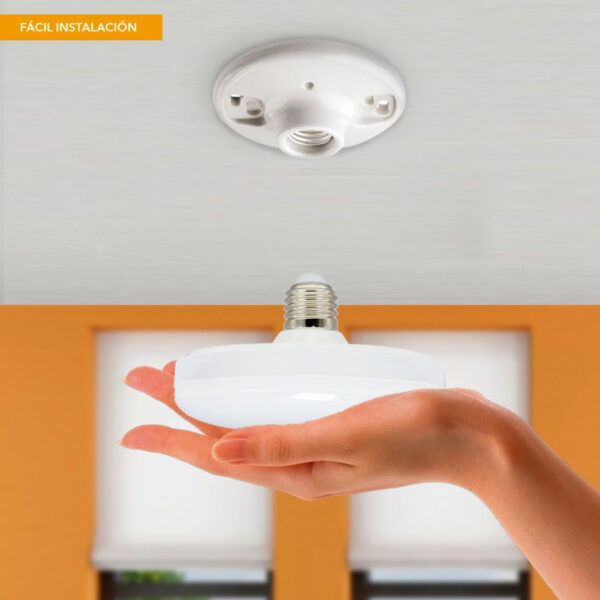 LAMPARA CIRCULAR LED 12W 100-240V 2PACK - Imagen 4