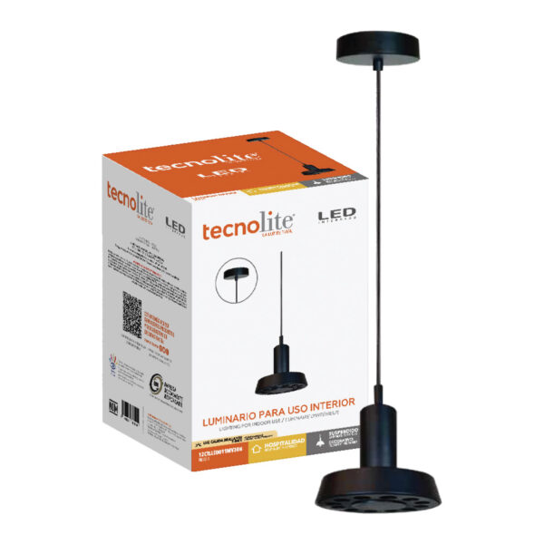 LAMP-COLG. 12W, 100-240V, 406LM, 30K NGR 2/2 - Imagen 3