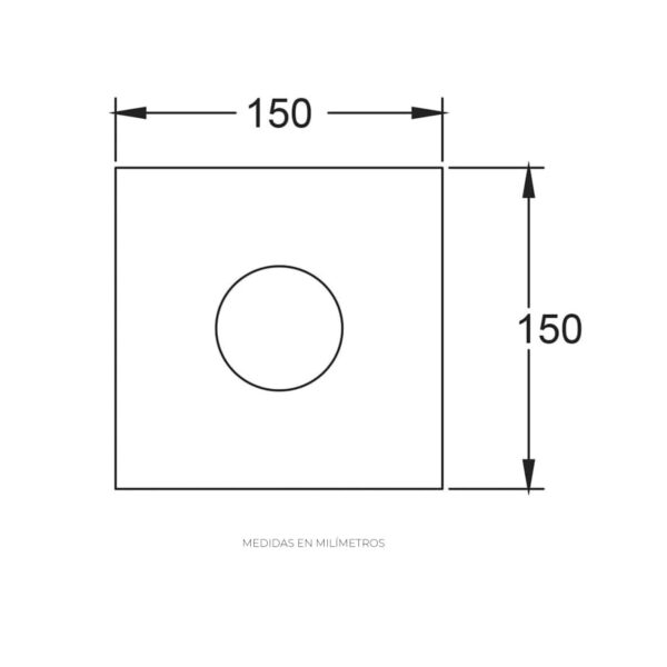 Extractor de aire tipo europeo 4pg blanco - Imagen 2