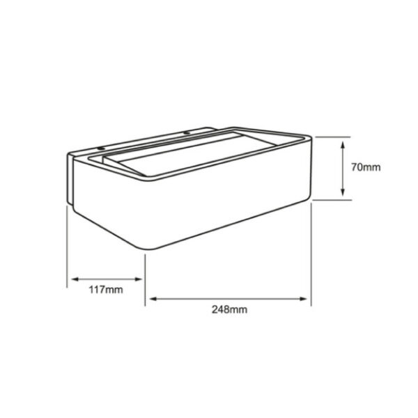 |Sobreponer muro 3000K 13W IP65 - Imagen 3