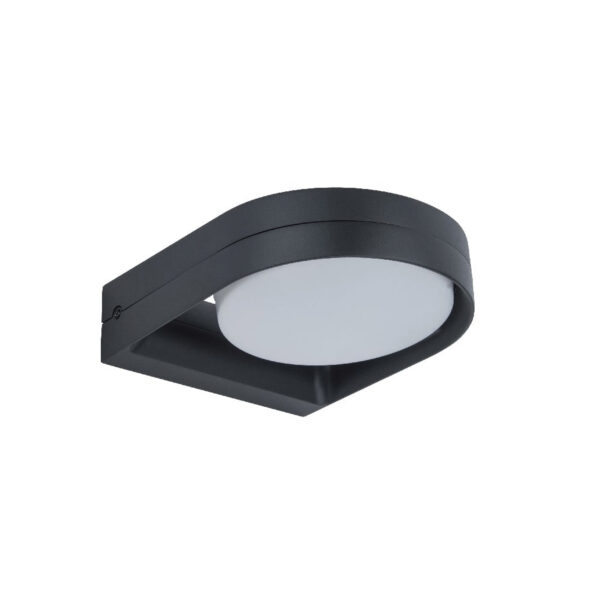 |LAMP-MURO. EXTERIOR GIDI 14W, 127V, 1100LM, IP54 GRIS OSC. - Imagen 2