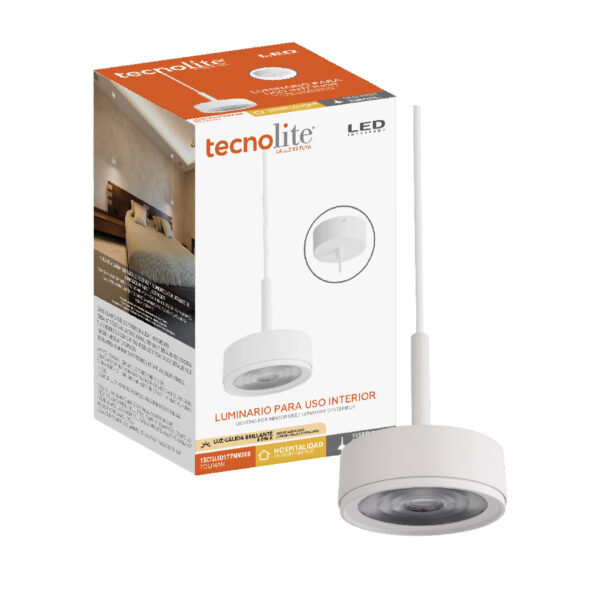 |LAMP-COLG. TOLIMÁN 15W, 100-240V, 1400LM, 3000L BCO - Imagen 2