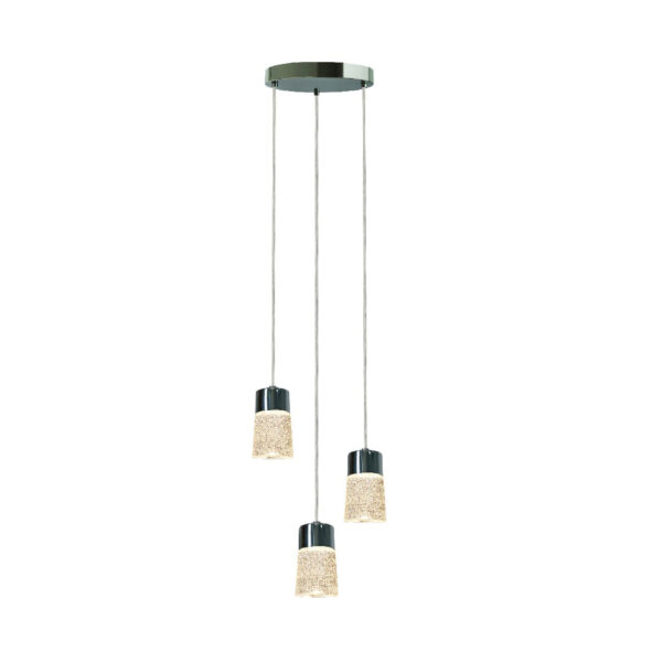 |LAMP-COLG. AXOLO III  15.5W, 100-240V, 850LM, 3000K CROMADO