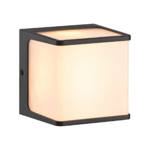 |LAMP-MURO. EXTERIOR, MURI II 15.5W, 127V, 1200LM, IP54 GRIS OSC.