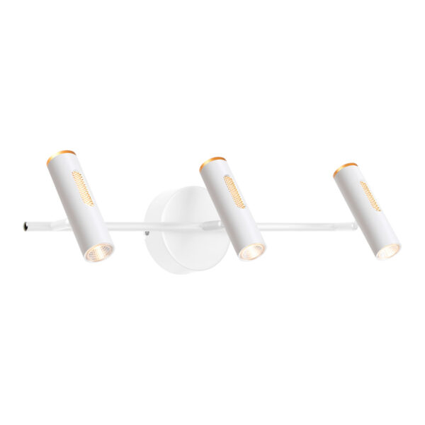 |LAMPARA LED DE MURO ZUBENE IV 15W, 100-277V, 870LM, 3000K BCO