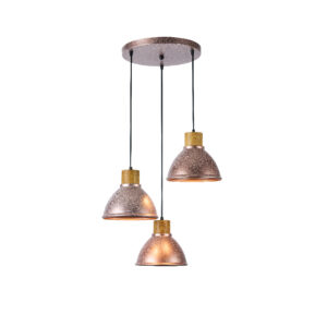 |LAMP-COLG. GLOAS II 60W Max, 100-240V, BASE E27X3 ROS 2/2