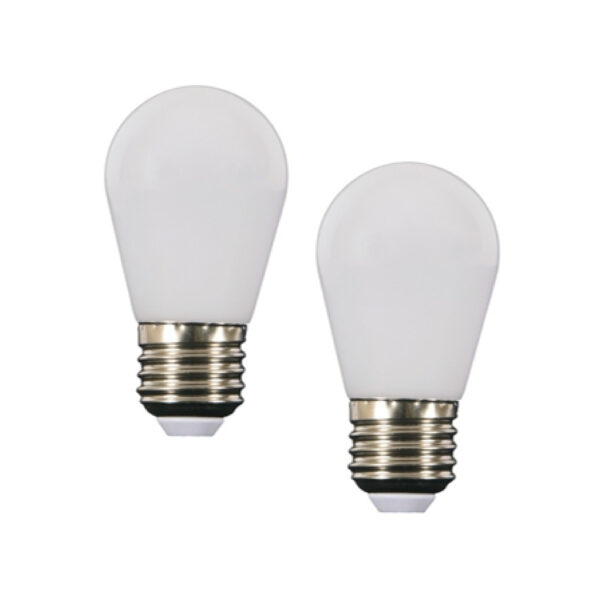 BOMBILLO MINIATURA S14 DE LED BLANCO CALIDO 2700K FROST