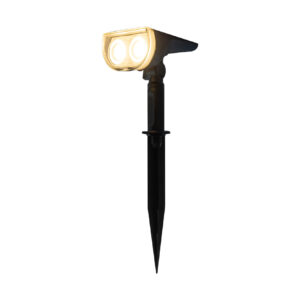 LUM LED JARDIN 1.5W 150LM 3000K NEGRO