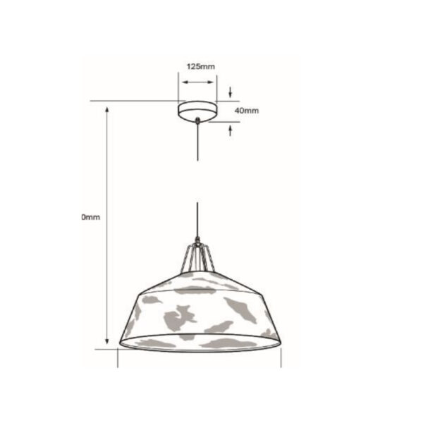 |LçMPARA DECORATIVA INTERIOR 60W 100-240 V - Imagen 2