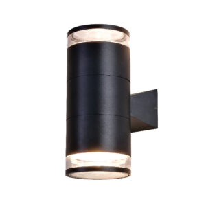 LAMPARA EXTERIOR CANUM 20W, 100-240V, 1500LM, 3000K NGRO