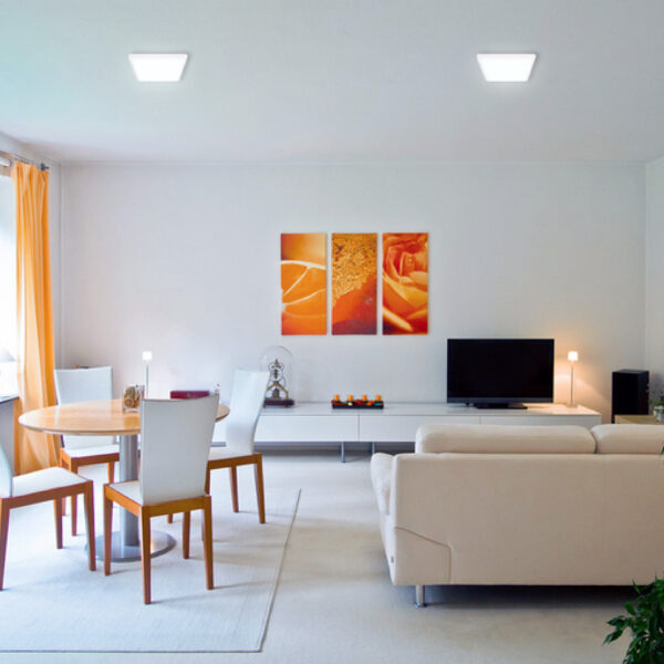 PLAFON DECORATIVO 20W 100-240V BLANCO 6500K - Imagen 4