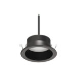 EMPOTRADO DE TECHO NEGRO 20W 4000K INTERIOR