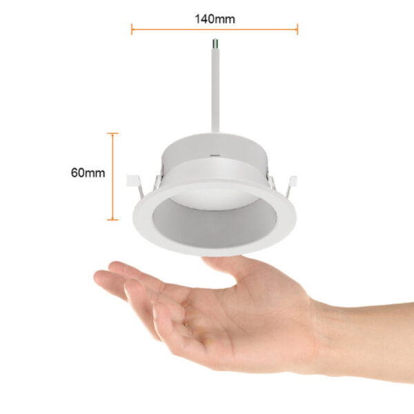 EMPOTRADO DE TECHO BLANCO 20W 6500K INTERIOR - Imagen 4
