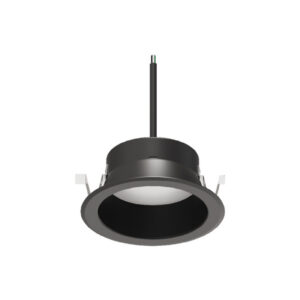 EMPOTRADO DE TECHO NEGRO 20W 6500K INTERIOR