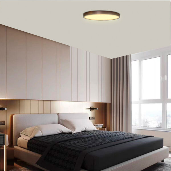 |PLAFON-INTERIOR LED MARFIK 21W, 127V CAFÉ 2/2 - Imagen 3