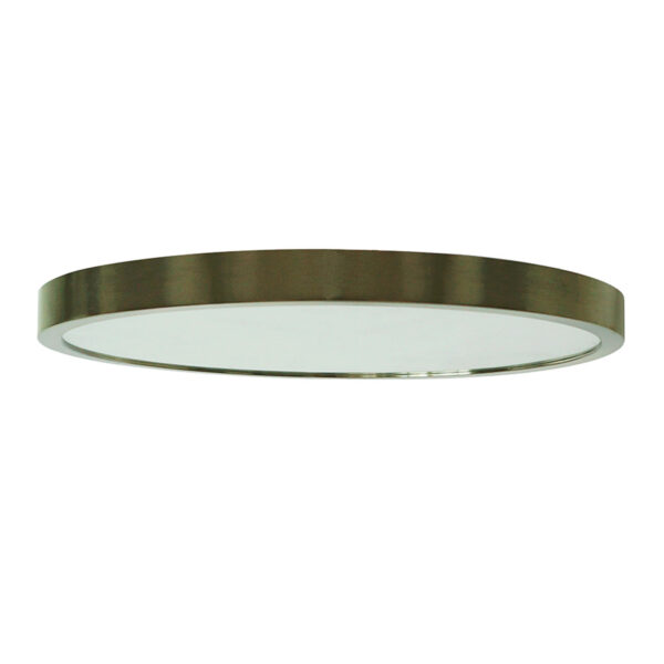 PLAFON-INTERIOR LED MARFIK 21W, 127V NIQUEL-SATINADO 1/2 - Imagen 2