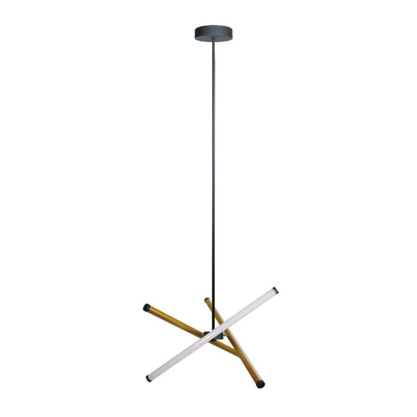 LAMP-COLG. CARTER 22.5W, 100-240V, 1700LM, 3000K NGRO 1/2 - Imagen 2