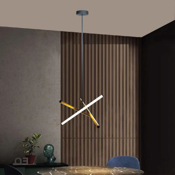 LAMP-COLG. CARTER 22.5W, 100-240V, 1700LM, 3000K NGRO 1/2 - Imagen 4