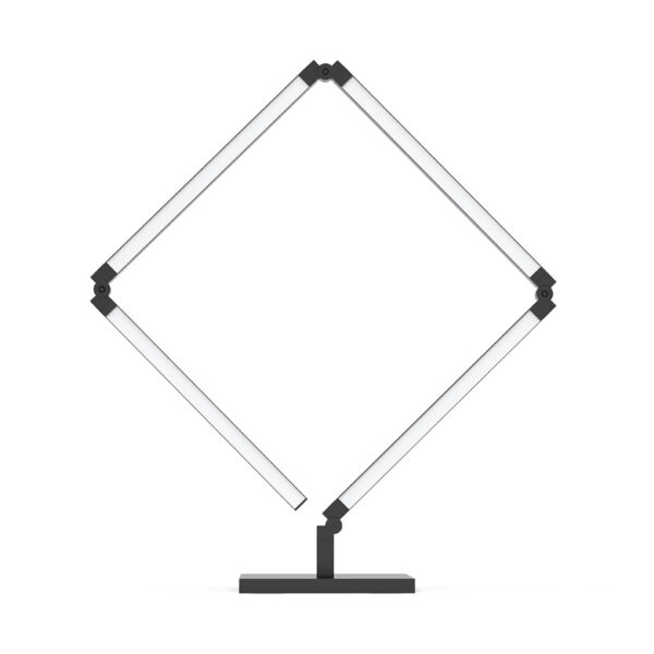|LUMINARIA LED INTERIOR SOBREPONER PISO/MESA/MURO 22W, 100-240V, 1100LM, 2700K+RGB NGRO - Imagen 2