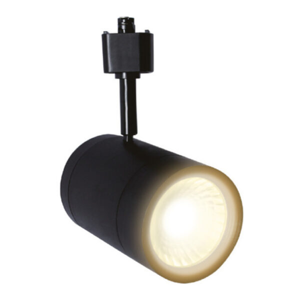 SPOT DECORATIVO LED 100- 240V 22W  3000K NEGRA