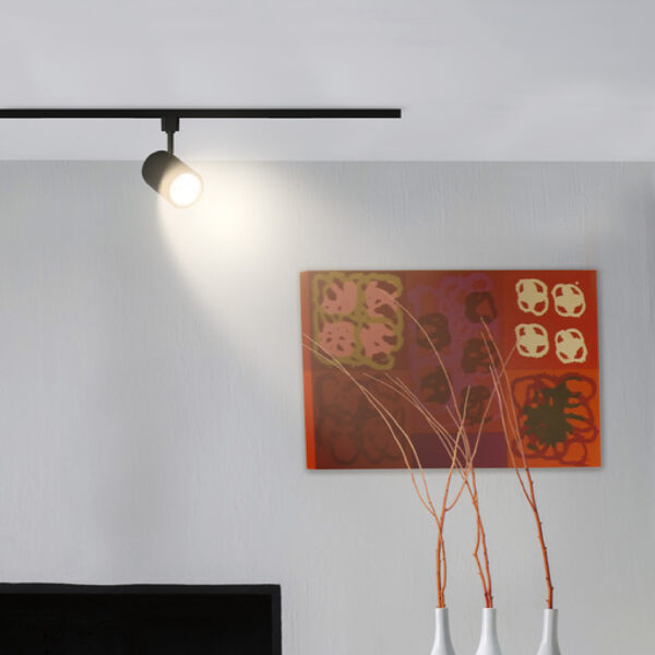 SPOT DECORATIVO LED 100- 240V 22W  3000K NEGRA - Imagen 3