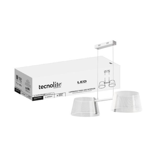 |INT LED 24W 100-240V 2200LM 30K BCO - Imagen 2