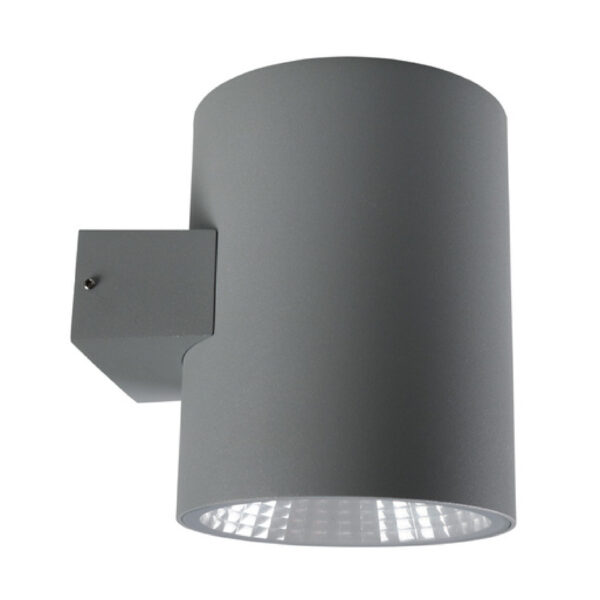 |Luminaria de pared LED 24W 100-127v 3000K Gris - Imagen 2